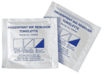 Fingerprint Ink Remover Towelettes